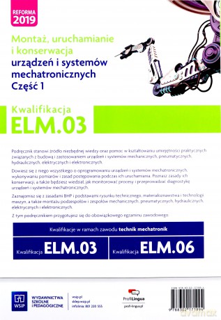 Montaż, uruchamianie i konserwacja urz. cz 1 EE.02 [KSIĄŻKA]