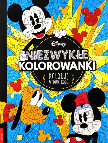 Niezwykłe kolorowanki Koloruj według kodu [KSIĄŻKA]