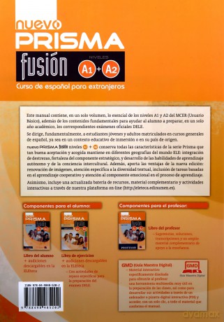 Nuevo Prisma fusion A1+A2 alumno [KSIĄŻKA]