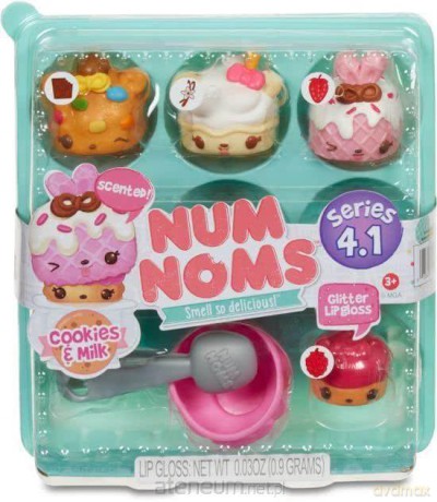 Num Noms Zestaw startowy seria 4 - Ciastka i mleko [FIGURKA]