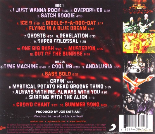 Joe Satriani: Live in Paris: I Just Wanna Rock [2CD]