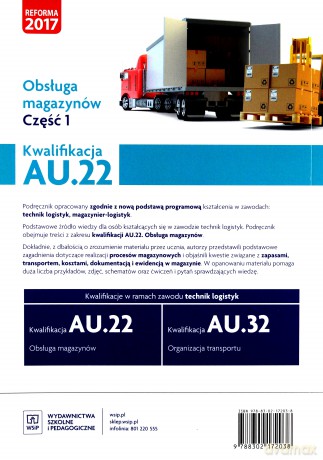Obsługa magazynów cz. 1 kwalifikacja AU.22 [KSIĄŻKA]
