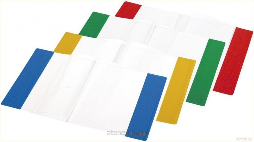 Okładka na zeszyt A5 PVC MIX (5 szt)