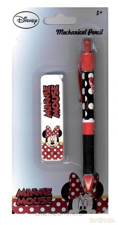Ołówek automatyczny 0,5mm+wkłady Myszka Minnie