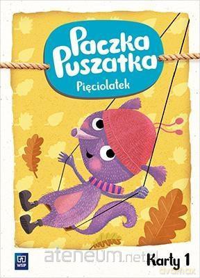 Paczka Puszatka. Pięciolatek Karty Pracy cz. 1 [KSIĄŻKA]