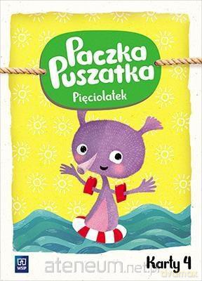 Paczka Puszatka. Pięciolatek Karty Pracy cz. 4 [KSIĄŻKA]