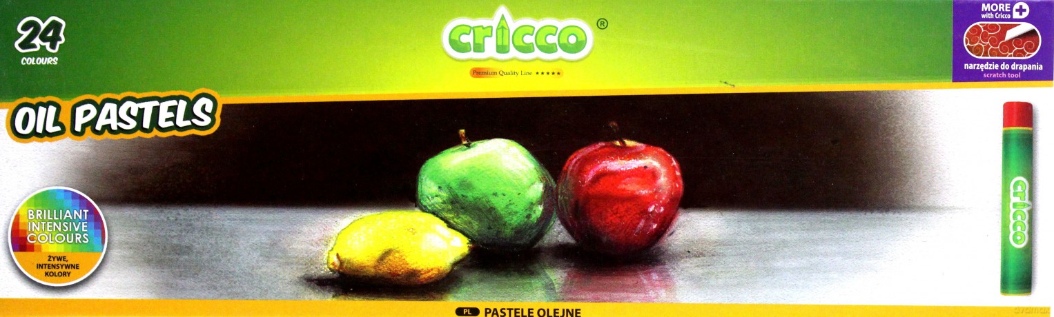 Pastele olejne 24 kolorów