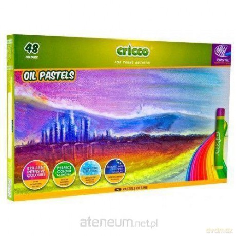 Pastele olejne 48 kolorów