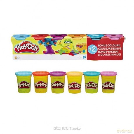 Play Doh 6-Pack Tub podstawowe