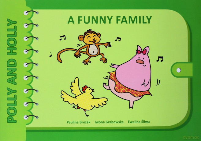 Polly and Holly cz. 3 A Funny Family [KSIĄŻKA]