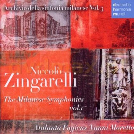 Vanni Moretto: Niccole Zingarelli The Milanese Symphonies 1 [CD]