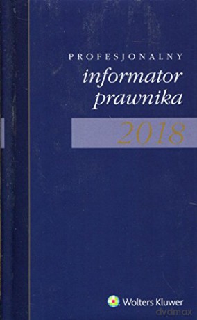 Profesjonalny Informator Prawnika 2018 A5 granat [KSIĄŻKA]