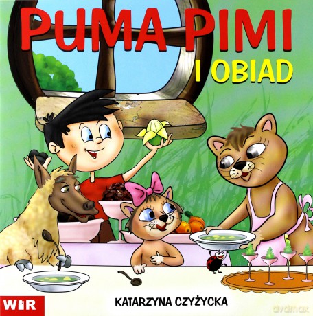 Puma Pimi i obiad - cz. 6 sylaby ze spółgłoskami KG [KSIĄŻKA]