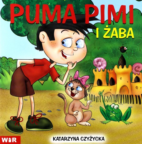Puma Pimi i żaba - cz. 8 sylaby ze spółgłoskami SZ - Katarzyna Czyżycka [KSIĄŻKA]