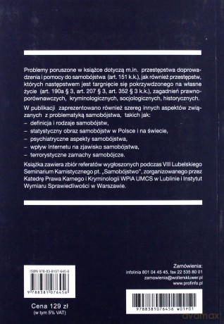 Samobójstwo - Marek Mozgawa [KSIĄŻKA]