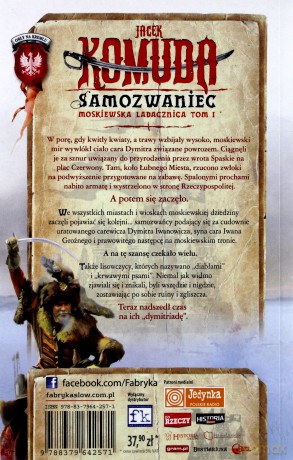 Samozwaniec. Moskiewska ladacznica T. 1- Jacek Komuda [KSIĄŻKA]