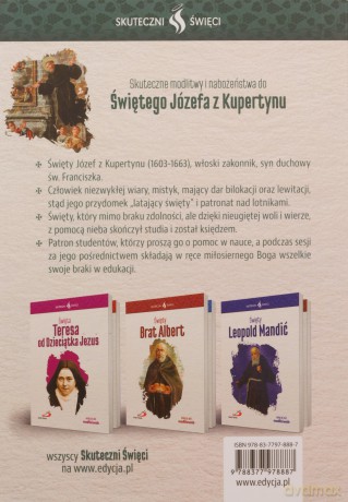 Skuteczni Święci. Święty Józef z Kupertynu [KSIĄŻKA]