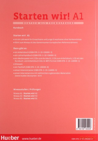 Starten wir! A1 podręcznik [KSIĄŻKA]