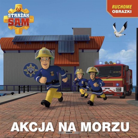 Strażak Sam. Akcja na morzu (okładka 3D) [KSIĄŻKA]