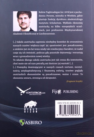 Szkoła austriacka. Praktyka inwestowania - Rahim Taghizadegan [KSIĄŻKA]