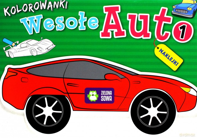 Wesołe auta 1 Pakiet [KSIĄŻKA]