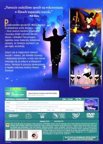 Fantazja (Disney) [DVD]