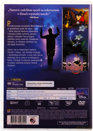 Fantazja (Disney) [DVD]