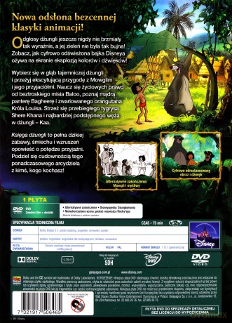 Księga Dżungli (Disney) [DVD]