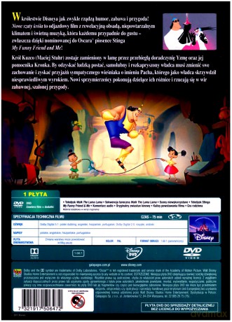 Nowe szaty króla (Disney) [DVD]