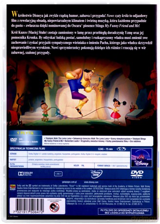 Nowe szaty króla (Disney) [DVD]