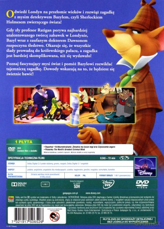 Wielki Mysi Detektyw (Disney) [DVD]