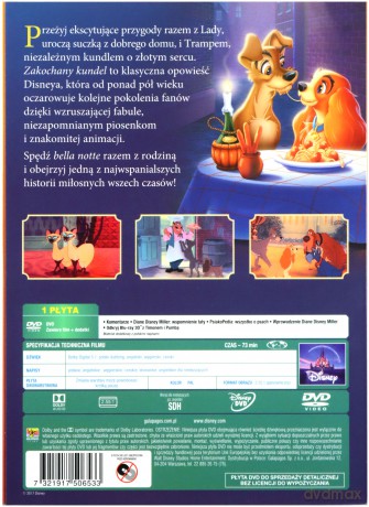 Zakochany Kundel (Disney) [DVD]