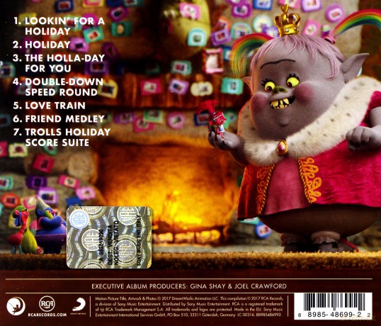 Trolls Holiday soundtrack [CD]