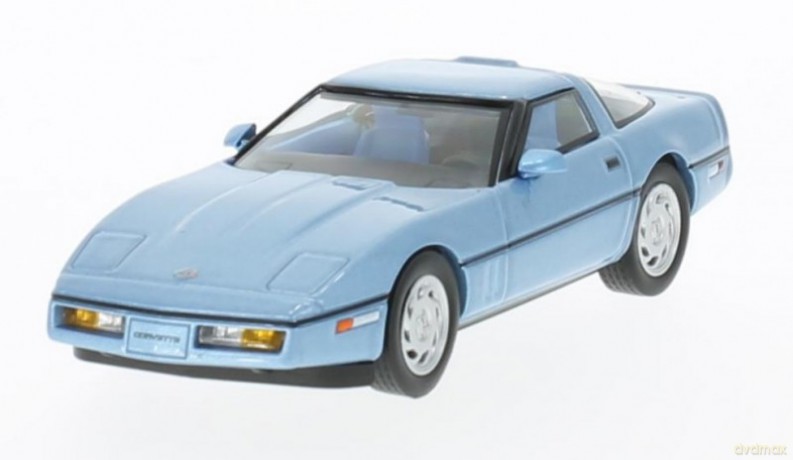 Chevrolet Corvette (C4) 1984 (metallic light blue)