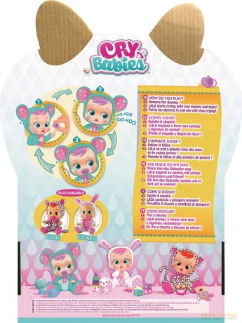 CRYBABIES Lala, płaczący bobas