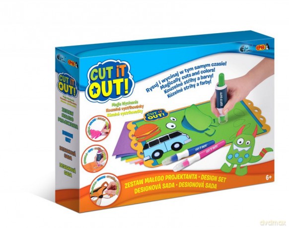 Cut it out! Magia Wycinania Zestaw Małego Projektanta