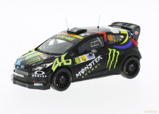 Ford Fiesta RS WRC #46 V. Rossi/C. Cassina Rallye Monza 2012