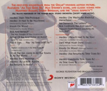 Casablanca soundtrack [CD]