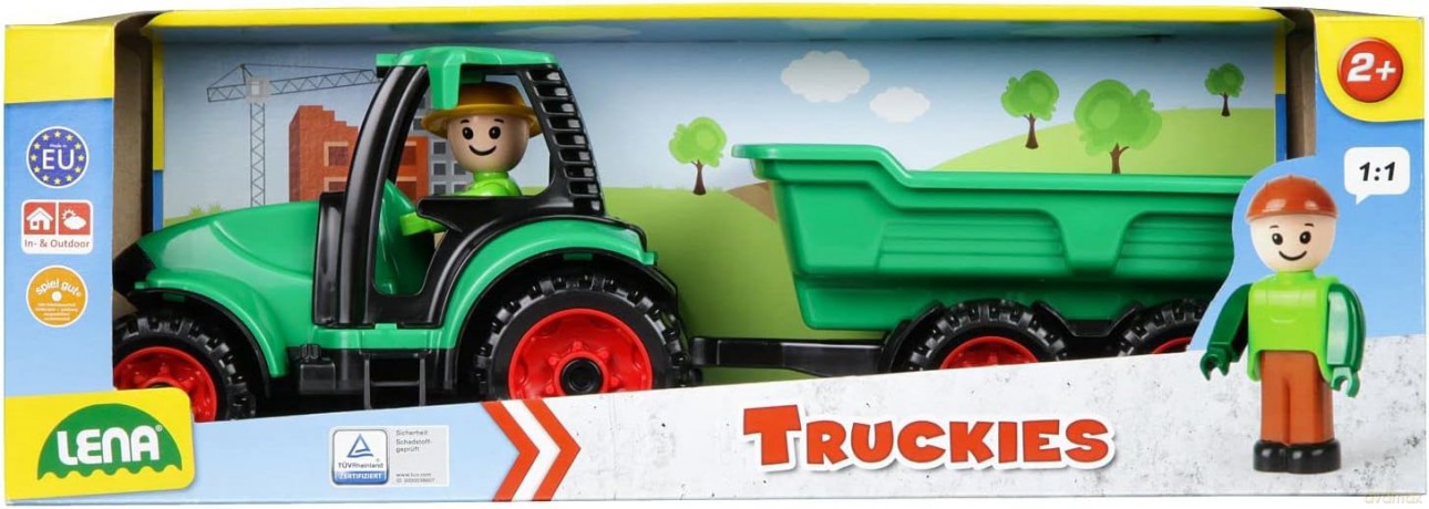 Lena Truckies Traktor z przyczepą 38 cm