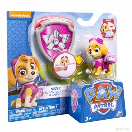 Psi Patrol Figurka z odznaką Skye [FIGURKA]