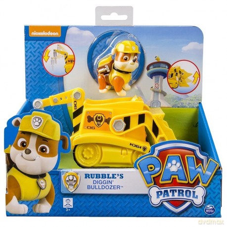Psi Patrol Pojazdy z figurkami, Rubble [FIGURKA]