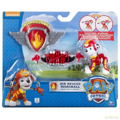 Psi Patrol Powietrzny Figurka z odznaką Marshall [FIGURKA]