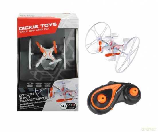 Dickie RC 3w1 Quadrocopter zdalnie sterowany latający
