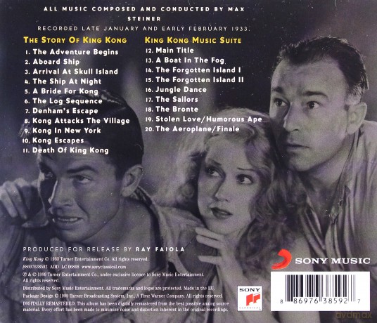 King Kong soundtrack [CD]