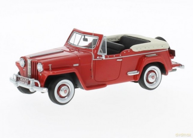 Willys Jeepster 1948 (red)