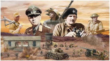 WWII El Alamein Battle at the Railway Station