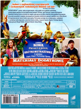 Piotruś Królik (booklet) [DVD]