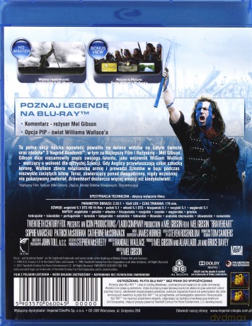 Braveheart - Waleczne serce [Blu-Ray]