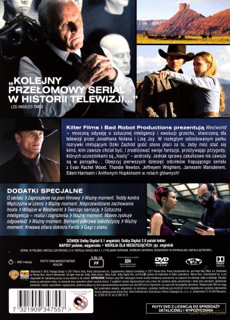 Westworld Sezon 1: Labirynt [3DVD]