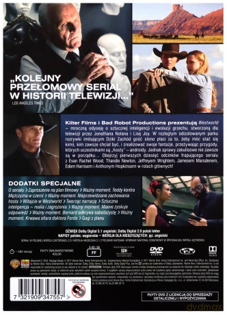 Westworld Sezon 1: Labirynt [3DVD]